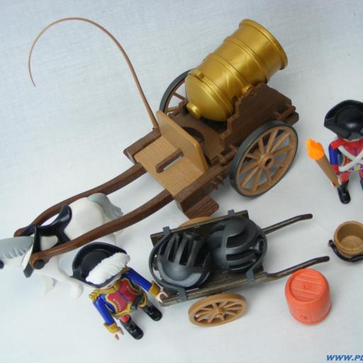 PLAYMOBIL 3111 SOLDADOS CON CAÑON (2001 - 2004) [1]