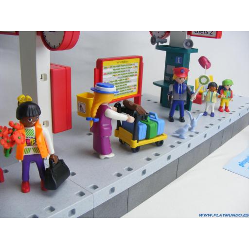PLAYMOBIL 4382 ESTACION DE TREN (AÑO 1997 - 2005) [1]