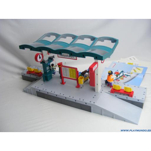 PLAYMOBIL 4382 ESTACION DE TREN (AÑO 1997 - 2005) [2]