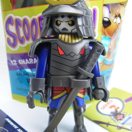 PLAYMOBIL SERIE 2 SCOOBY DOO SAMURAI FANTASMA (GHOST OF THE BLACK SAMURAI) [1]