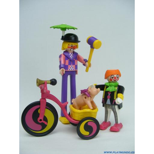 PLAYMOBIL 3808 PAYASOS DEL CIRCO (AÑO 1995 - 1996) [0]