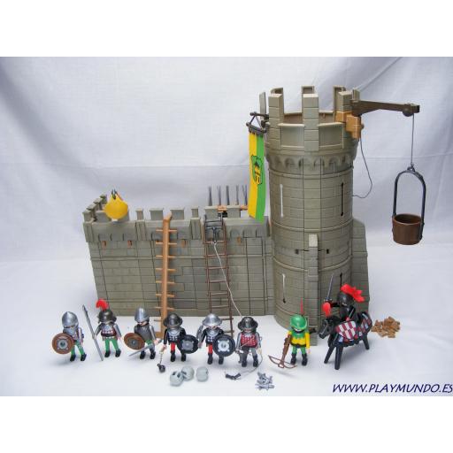 PLAYMOBIL 3888  CASTILLO MEDIEVAL DEFENSIVO (AÑO 1997 - 2002) [0]