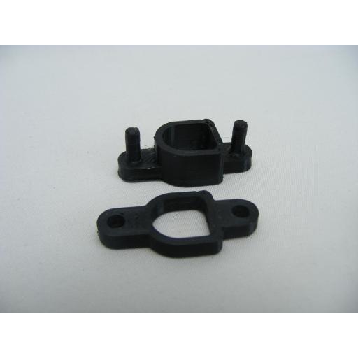 3DM PIEZA COMPATIBLE PLAYMOBIL SOPORTE MASTIL DE VELA (MASTIL DELANTERO)  BARCO PIRATA (REF 3750 - 3550)