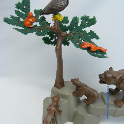 PLAYMOBIL 3830 INDIO CON OSOS (AÑO 1995 - 1997) [4]