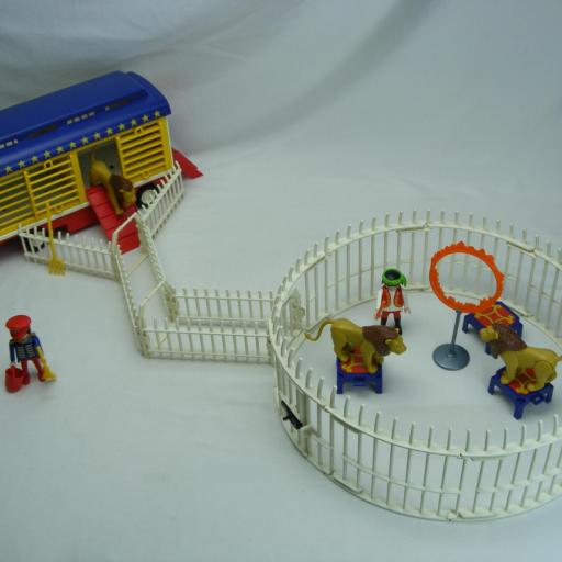 PLAYMOBIL 3727 REMOLQUE DE LOS LEONES DEL  CIRCO (AÑO 1991 - 1996) [1]
