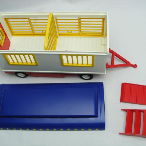 PLAYMOBIL 3727 REMOLQUE DE LOS LEONES DEL  CIRCO (AÑO 1991 - 1996) [4]