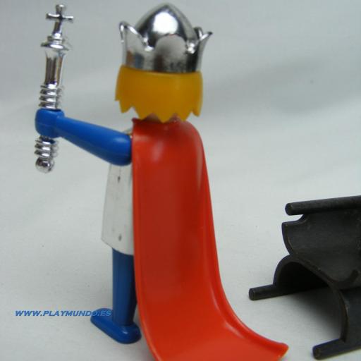 PLAYMOBIL 3331  REY MEDIEVAL (Corona versión 2 - año 1976 ) [2]