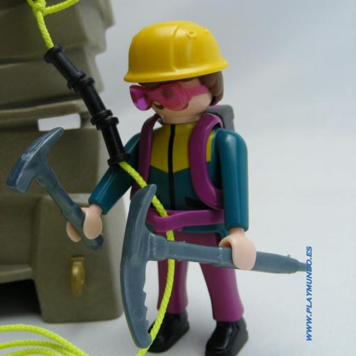 PLAYMOBIL 3842 ALPINISTA (AÑO 1996 - 1998) [2]