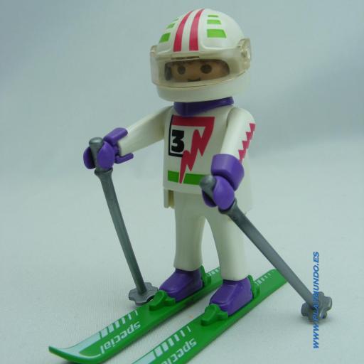 PLAYMOBIL 3682 ESQUIADOR DEPORTIVO (AÑO 1992 - 1997) [1]
