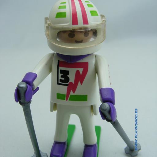 PLAYMOBIL 3682 ESQUIADOR DEPORTIVO (AÑO 1992 - 1997)
