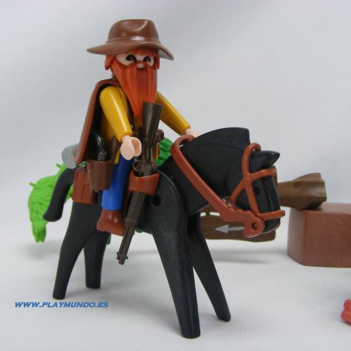 PLAYMOBIL 3036 BANDIDOS DEL OESTE VAQUEROS (AÑO 1999 - 2000) [2]