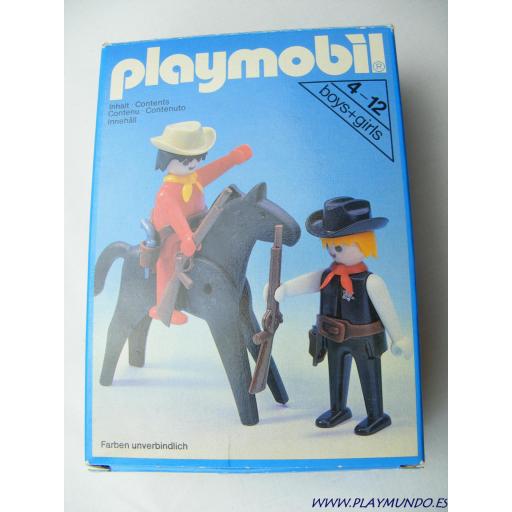 PLAYMOBIL 3581 VAQUERO Y SHERIFF (AÑO 1981 - 1988) [2]