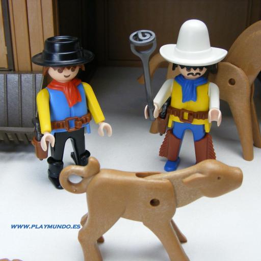 PLAYMOBIL 3768 SILVER RANCH OESTE WESTERN  (1987 - 1993) [3]