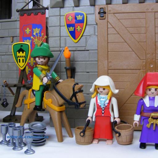 PLAYMOBIL 3666 CASTILLO MEDIEVAL (1993 - 2004) [2]