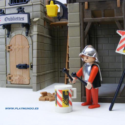 PLAYMOBIL 3445 MAZMORRA CASTILLO MEDIEVAL (AÑO 1977 - 1993) [1]