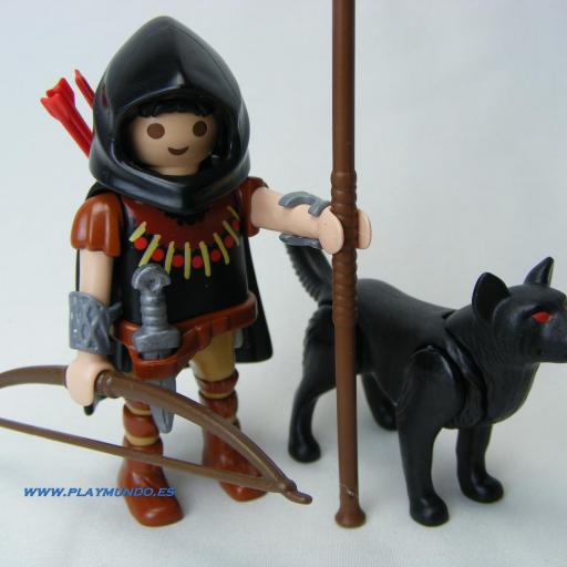PLAYMOBIL 5408 ESPECIAL GUERRERO DEL LOBO (AÑO 2013) [0]