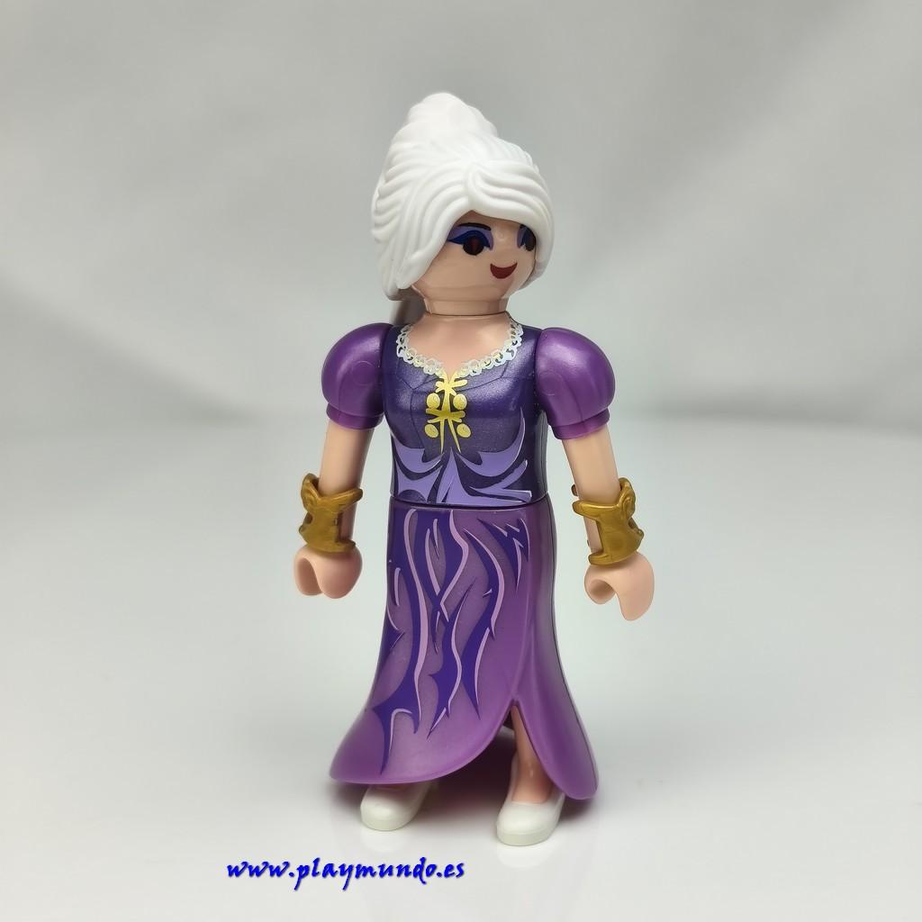 PLAYMOBIL DAMA VESTIDO LARGO MUJER MUÑECO CLICK mod9239