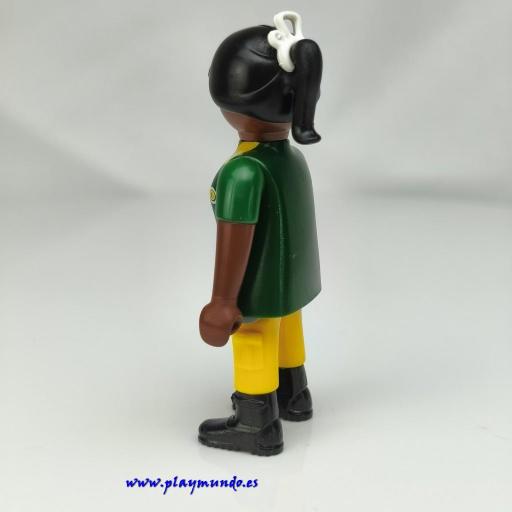 PLAYMOBIL MUJER  ZOO MUÑECO CLICK  MOD273 [1]