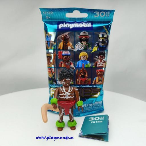 PLAYMOBIL SERIE 30 CHICOS ABORIGEN AUSTRALIANO [1]