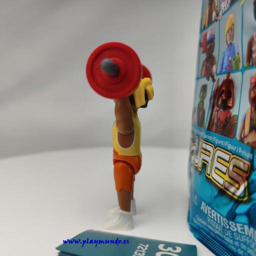 PLAYMOBIL SERIE 30 CHICOS HALTEROFILIA LEVANTADOR DE PESAS [2]