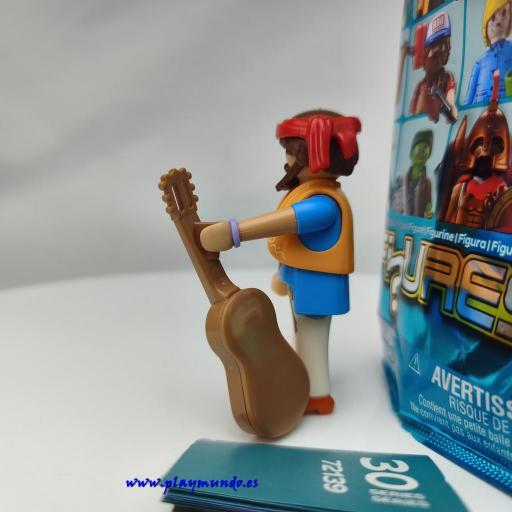 PLAYMOBIL SERIE 30 CHICOS MÚSICO HIPPIE [2]