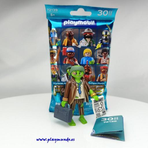 PLAYMOBIL SERIE 30 CHICOS ZOMBI VENDEDOR DE ASPIRADORAS [1]