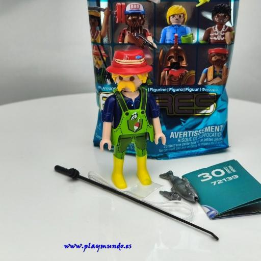 PLAYMOBIL SERIE 30 CHICOS PESCADOR [1]