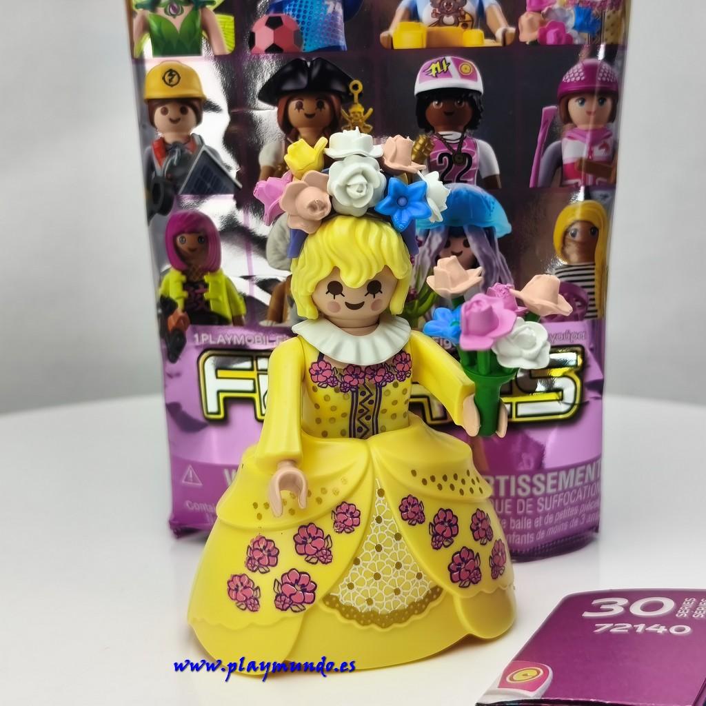 PLAYMOBIL SERIE 30 CHICAS PRINCESA DE LAS FLORES.