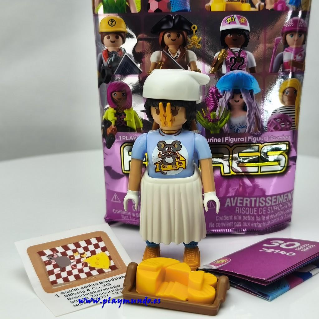 PLAYMOBIL SERIE 30 CHICAS QUESERA