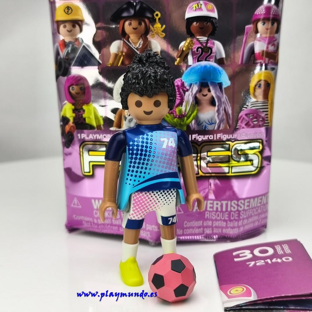 PLAYMOBIL SERIE 30 CHICAS FUTBOLISTA