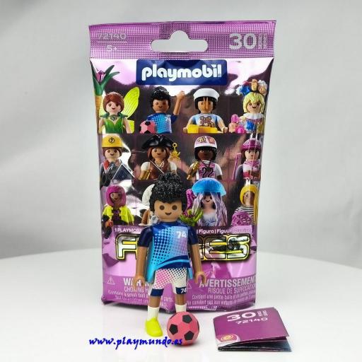 PLAYMOBIL SERIE  30 CHICAS FUTBOLISTA [1]