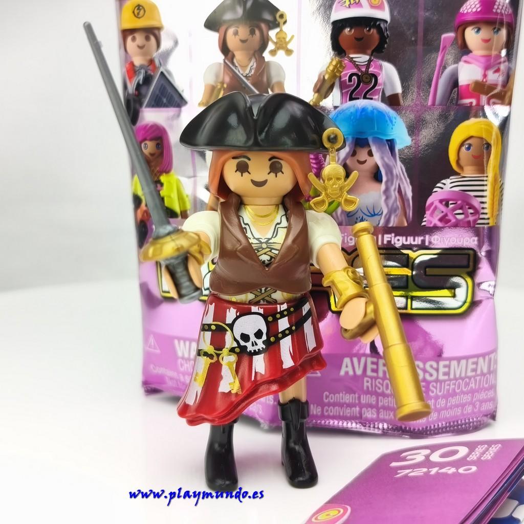 PLAYMOBIL SERIE 30 CHICAS PIRATA