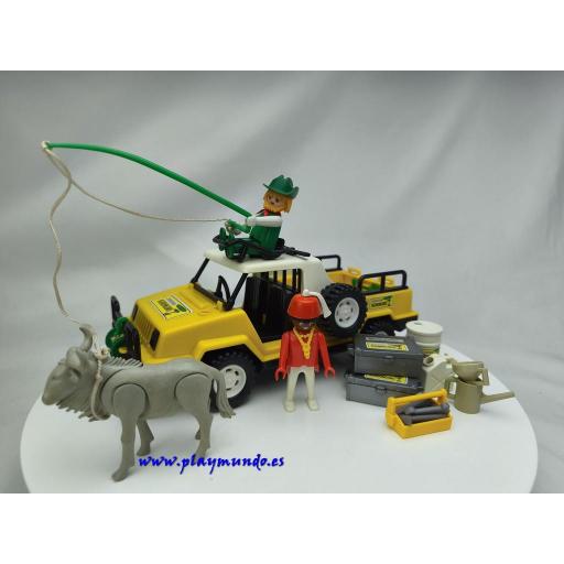 PLAYMOBIL 3528 TODOTERRENO SAFARI NGORONGORO (AÑO 1980)