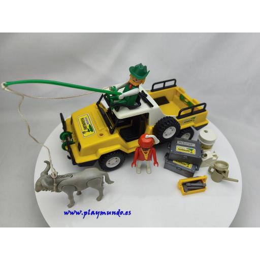 PLAYMOBIL 3528 TODOTERRENO SAFARI NGORONGORO (AÑO 1980) [1]