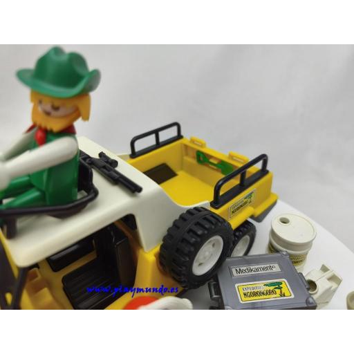 PLAYMOBIL 3528 TODOTERRENO SAFARI NGORONGORO (AÑO 1980) [2]