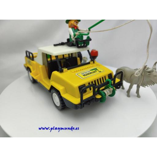PLAYMOBIL 3528 TODOTERRENO SAFARI NGORONGORO (AÑO 1980) [4]