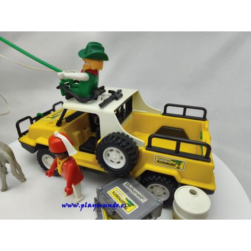 PLAYMOBIL 3528 TODOTERRENO SAFARI NGORONGORO (AÑO 1980) [7]