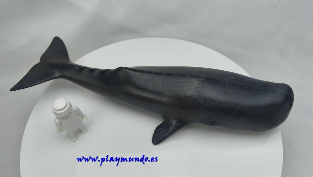 PLAYMOBIL BALLENA CACHALOTE ANIMALES MARINOS