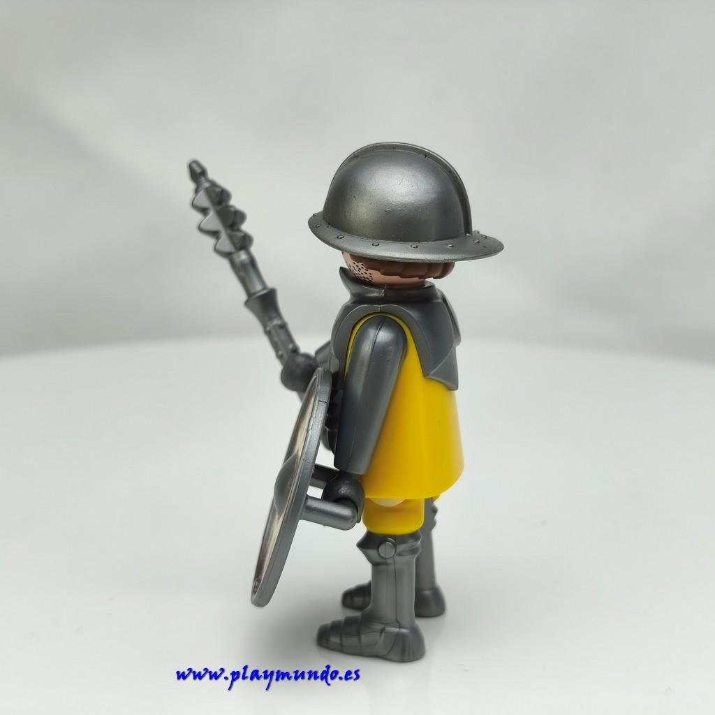 PLAYMOBIL GUERRERO CABALLERO MEDIEVAL MUÑECO CLICK MOD1054