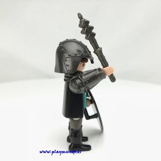 PLAYMOBIL GUERRERO CABALLERO MEDIEVAL MUÑECO CLICK  MOD1052 [1]