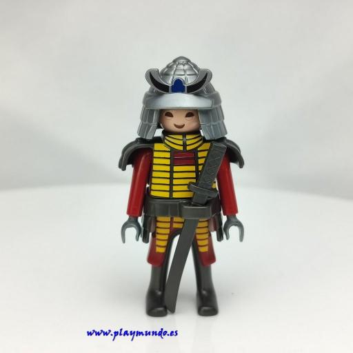 PLAYMOBIL GUERRERO SAMURAI MEDIEVAL MUÑECO CLICK  MOD1051 [0]
