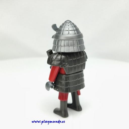 PLAYMOBIL GUERRERO SAMURAI MEDIEVAL MUÑECO CLICK  MOD1051 [1]