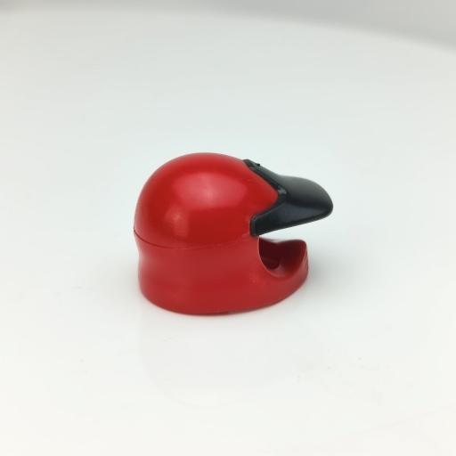 PLAYMOBIL CASCO MOTO ROJO NEGRO [1]
