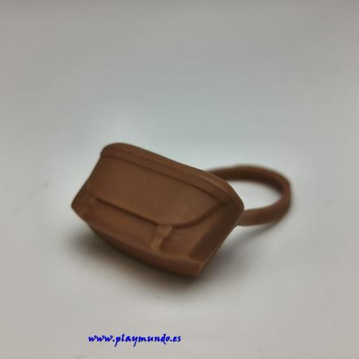 PLAYMOBIL BOLSO ZURRON MARRON [5]