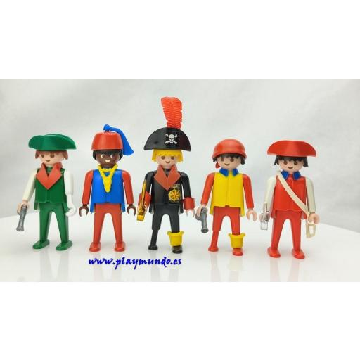 PLAYMOBIL TRIPULACION PIRATA DEL BARCO 3550   [0]