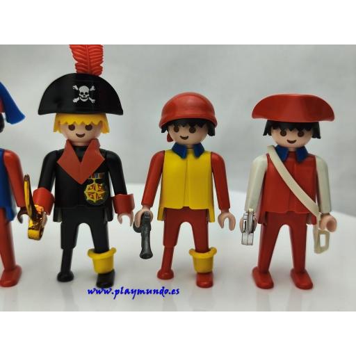 PLAYMOBIL TRIPULACION PIRATA DEL BARCO 3550   [1]