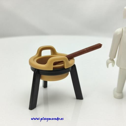 PLAYMOBIL CALDERO INDIO PRIMERA EPOCA [0]