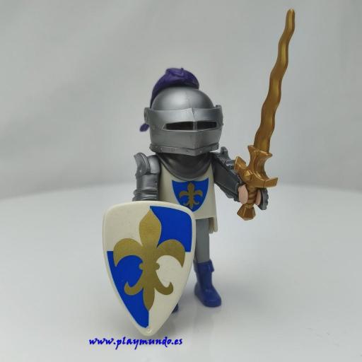 PLAYMOBIL 4616 SPECIAL CABALLERO MEDIEVAL FLOR DE LIS  (AÑO 2003 - 2007) [0]