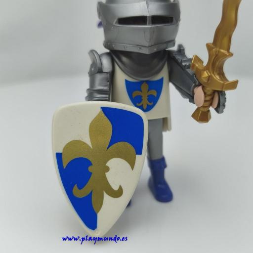 PLAYMOBIL 4616 SPECIAL CABALLERO MEDIEVAL FLOR DE LIS  (AÑO 2003 - 2007) [1]