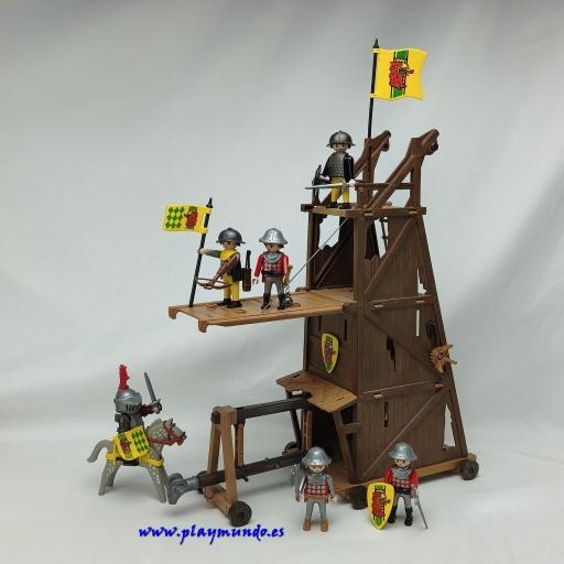 PLAYMOBIL 3887 TORRE DE ASALTO MEDIEVAL (AÑO 1997 - 2004) [0]